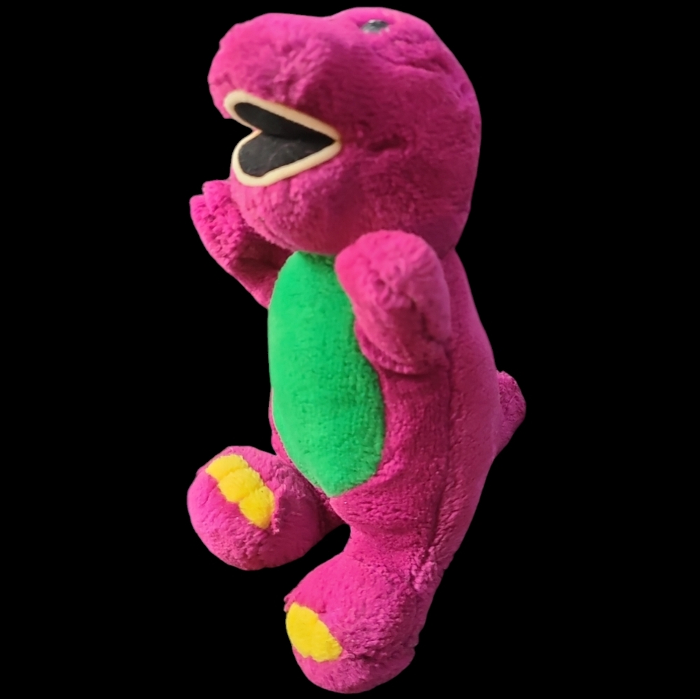 8" "BARNEY" THE DINOSAUR - PLUSH